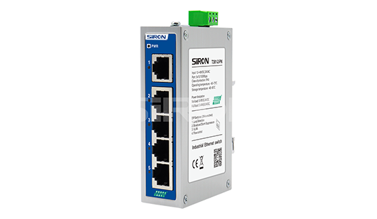 PROFINET 非网管(百兆) 5口工业交换机 T381-2-PN系列 PROFINET 非网管(百兆) 5口工业交换机 T381-2-PN系列