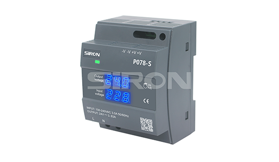 100W 数显导轨电源 P078系列 100W 数显导轨电源 P078系列