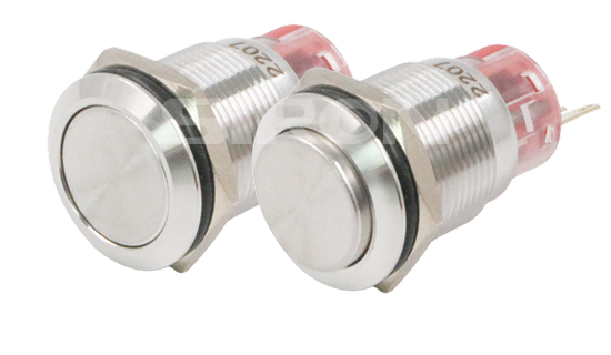 Φ19 Stainless steel metal button H062/H063 series