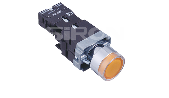 Φ22 flat head button indicator H070-3/4 series