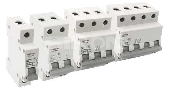 Miniature Circuit Breaker Y001/Y002/Y003/Y004-16C