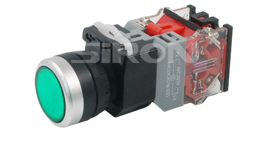 Φ22 Flat head button indicator H012(C)/H014(C) series