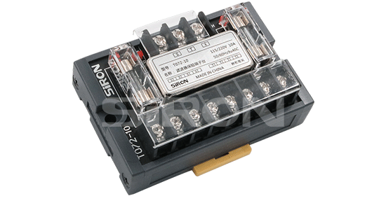 Power supply terminal block with filter T072/T072-10/T072-20/T072-20S