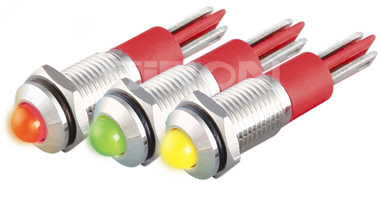 Φ8 Stainless steel indicator light H032/H033 series