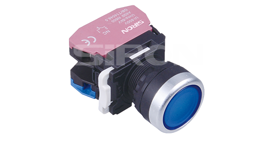 Φ22 Flat button H071-1/2