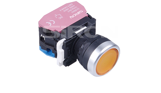 Φ22 Flat head button indicator H071-3/4
