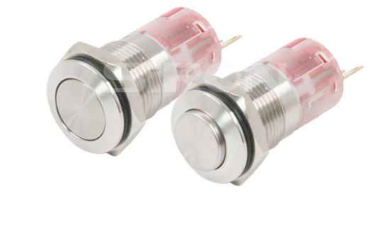 Φ16 Stainless steel metal button H060/H061 series