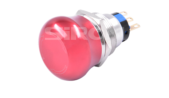 Φ22 Metal emergency stop knob H029-R