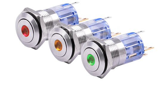 Φ16 Metal button H021/H022 series