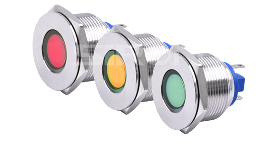 Φ22 Metal indicator light H026 series