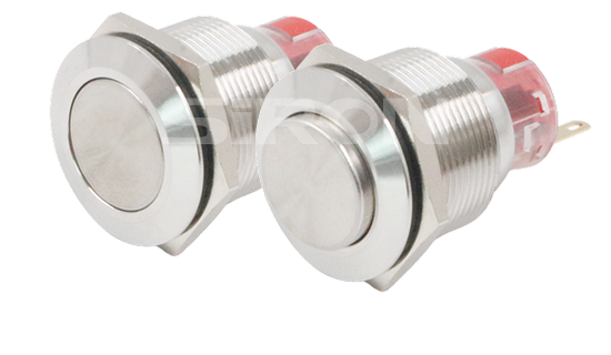 Φ22 Stainless steel metal button H064/H065 series